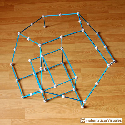 Construcción poliedros| Zome. Medio dodecaedro | matematicasVisuales