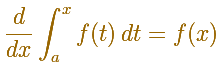 Fundamental Theorem of Calculus | matematicasVisuales