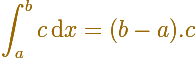 Funciones constantes definidas a trozos: La integral definida de una función constante es el área de un rectángulo (positiva o negativa) | matematicasVisuales