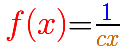 Funciones racionales(1), funciones racionales lineales: hipérbola, contracción o expansión a lo largo del eje de ordenadas | matematicasVisuales