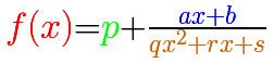 Rational functions:  | matematicasVisuales