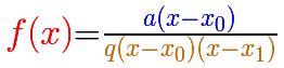 Funciones racionales: frmula con una singularidad evitable | matematicasVisuales