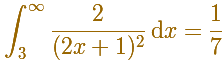 Convergencia de Series, el test de la integral: un ejemplo de serie que converge, cotas inferior y superior | matematicasVisuales