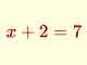 Cálculo mental básico: ecuaciones de primer grado (1)