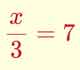 Cálculo mental básico: ecuaciones de primer grado(2)