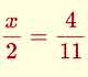 Cálculo mental básico: ecuaciones de primer grado(3)