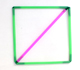 Estamos en casa: La diagonal de un cuadrado (2). Usando el lenguaje de las funciones | matematicas visuales 