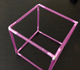 Estamos en casa: Construcción de una sección rómbica del cubo. | matematicas visuales 