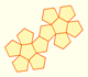 Desarrollos planos de cuerpos geométricos: Dodecaedro regular | matematicasVisuales 