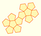 Plane developments of geometric bodies: Dodecahedron