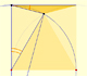 Dibujando ángulos de quince grados con regla y compás | matematicasVisuales 