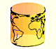 Axial projection from the Sphere to the cylinder | matematicasVisuales 