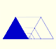 Sum of a geometric series of ratio 1/4 | matematicasVisuales 