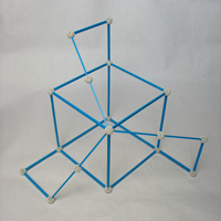Zome - An eighth of the dodecahedron | matematicasvisuales