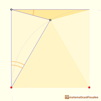 Estamos en casa: Origami muy bsico. Plegado de un cuadrado a partir de un dinaA4. |matematicasVisuales