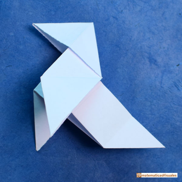 En casa: Plegado de una piraa de origami |matematicasVisuales