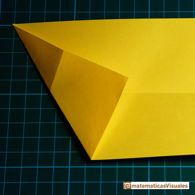 Construcción poliedros| origami modular, construcción tetraedro | matematicasVisuales