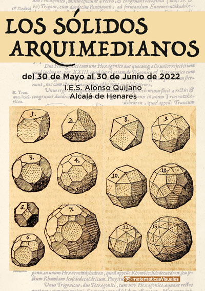 Exposición: Los sólidos arquimedianos. |matematicasVisuales