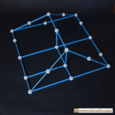 Dodecaedro y cubo: construcción del tejado con Zome | matematicasVisuales