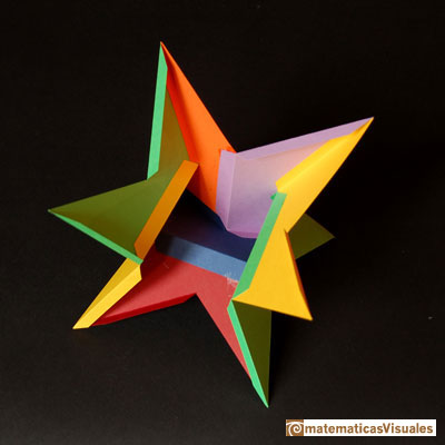 Piritoedro, dodecaedro irregular con caras pentagonales iguales: Construcción del piritoedro con cartulina | matematicasVisuales