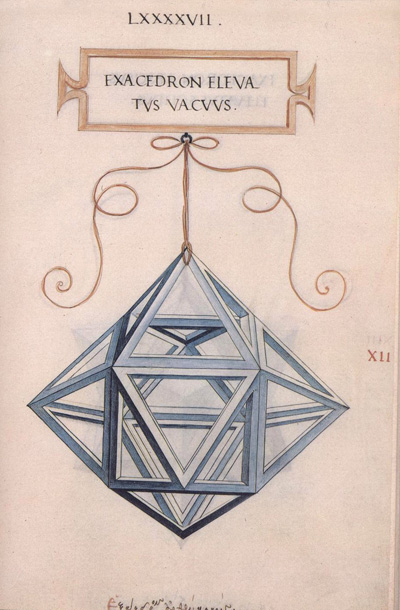 Leonardo da Vinci: Augmented cube. Editorial Akal | matematicasvisuales 