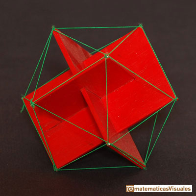 Platonic polyhedra: Icosahedron | Cuboctahedron and Rhombic Dodecahedron | matematicasVisuales