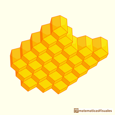 Taller Talento Matemático Zaragoza: dodecaedro rómbico y los panales de abeja | matematicasVisuales