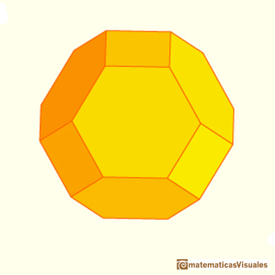Octaedro truncado | Cuboctahedron and Rhombic Dodecahedron | matematicasVisuales