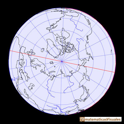 Esfera, laTierra, Latitud, Longitud | Polo Norte | matematicasvisuales
