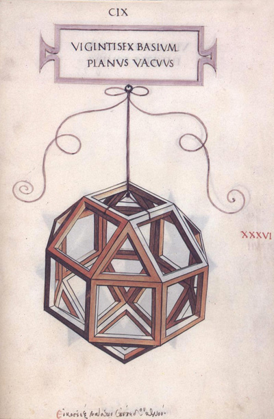 Leonardo da Vinci: rombicuboctaedro. Editorial Akal | matematicasvisuales