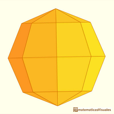 Leonardo da Vinci: Septuaginta. Campanus' sphere. Polyhedra inscribed in a sphere: polyhedron with 32 faces | Images manipulating the interactive application | matematicasvisuales 
