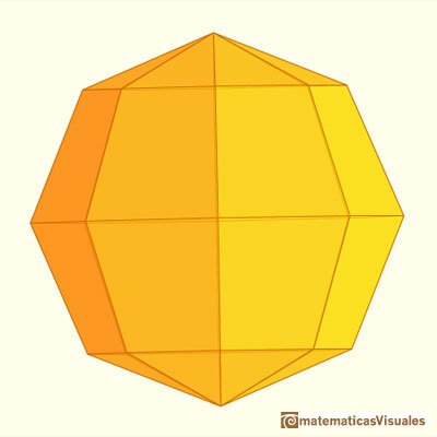 Esfera de Campanus o Septuaginta de Pacioli y Leonardo da Vinci. Poliedros inscritos en una esfera polyhedron with 32 faces | Imgenes obtenidas manipulando la aplicacin interactiva | matematicasvisuales