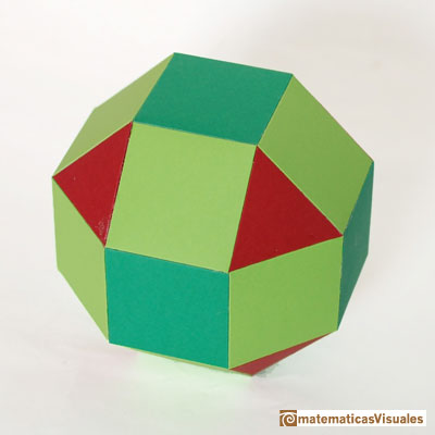 Rhombicuboctahedron or small rhombicuboctahedron | matematicasVisuales