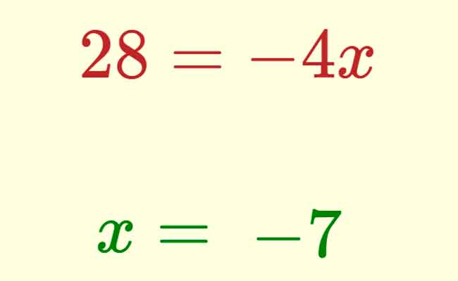 Clculo mental: ecuaciones de primer grado | matematicasVisuales