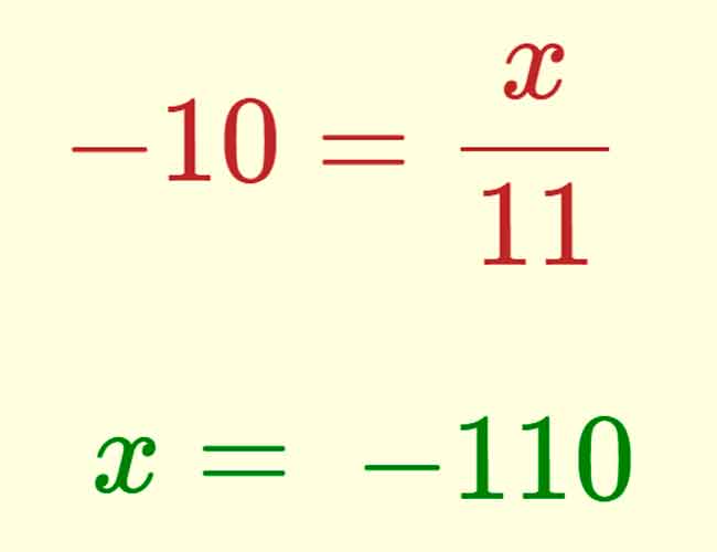 Clculo mental: ecuaciones de primer grado | matematicasVisuales