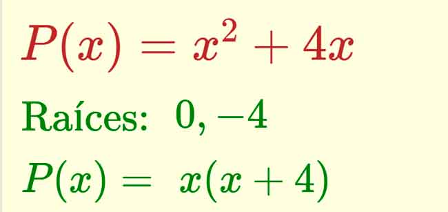 Cálculo mental: factorización de polinomios de grado 2 | matematicasVisuales