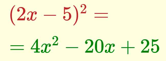 Clculo mental | Identidades notables | matematicasVisuales