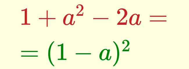 Clculo mental | Identidades notables | matematicasVisuales