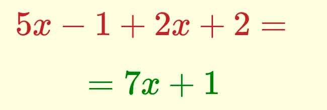 Clculo mental | polinomios | operaciones | grado1 | matematicasVisuales