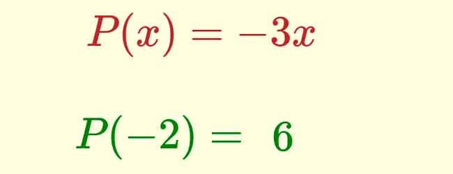 Cálculo mental | polinomios | valor numérico | grado1 | matematicasVisuales