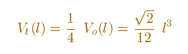 Volume of the tetrahedron and the octahedron