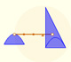 Archimedes in MatematicasVisuales - Area of a parabolic segment