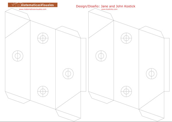 Tetraxis, a puzzle by Jane and John  Kostick | matematicasVisuales