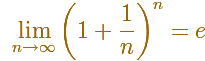 Logaritmos y exponenciales: definicin del nmero e como un lmite relacionado con el inters compuesto | matematicasVisuales