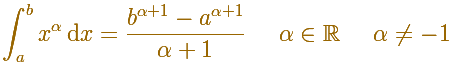 Logaritmos y exponenciales: frmula de la integral de funciones potencia | matematicasVisuales