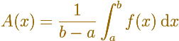 Quadratic Functions: average value of a function | matematicasVisuales