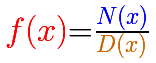 Rational functions(1) Linear Rational Functions: formula | matematicasVisuales