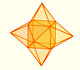 Dodecaedro rmbico (3): cubo con pirmides