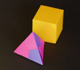En casa: Construccin de un tetraedro con origami modular.
