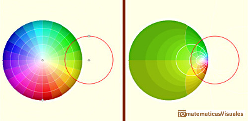 Inversion transforms each circe ortogonal to the circle of inversion into itself | matematicasvisuales 